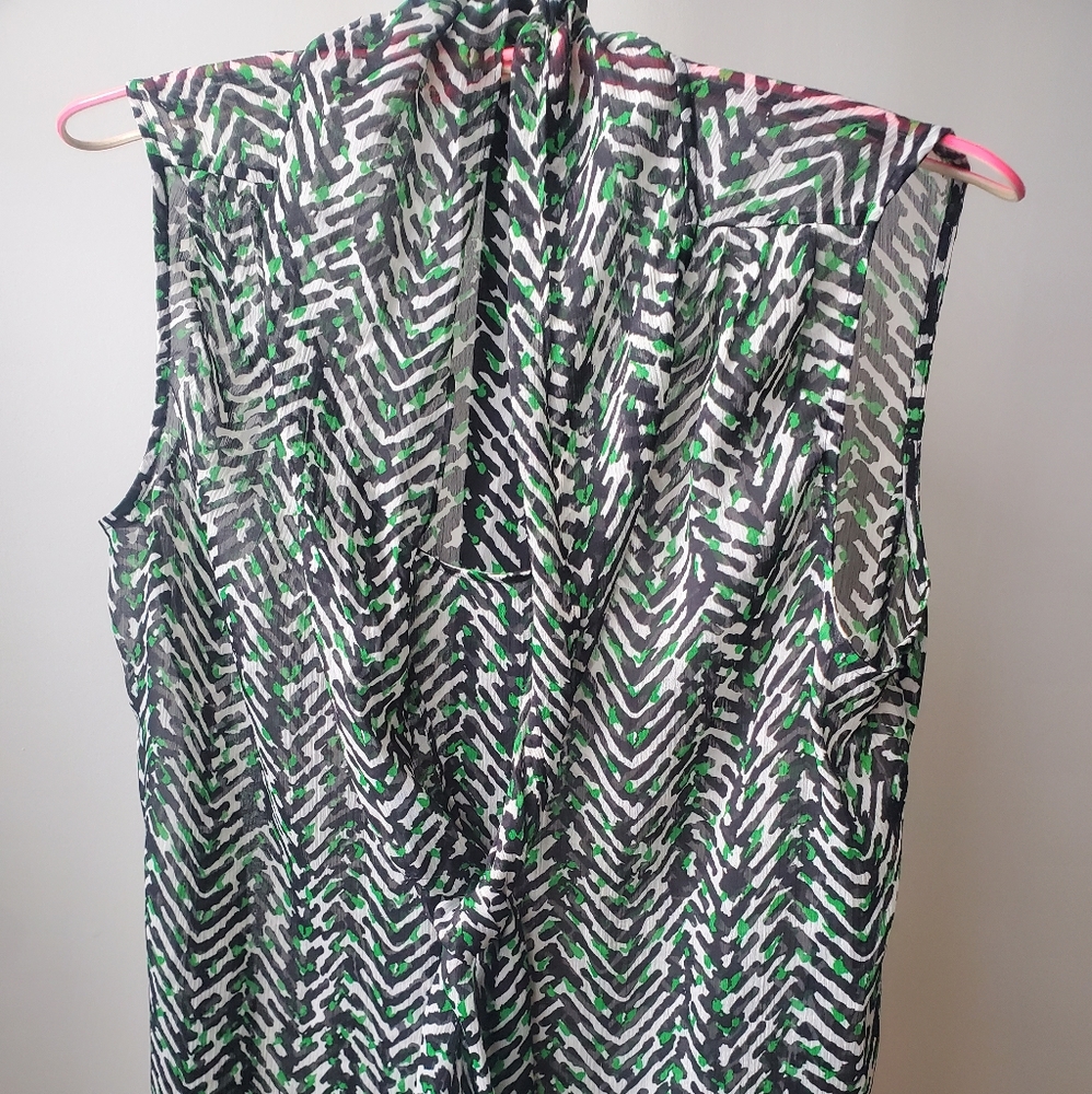 Talbots sleeveless blouse